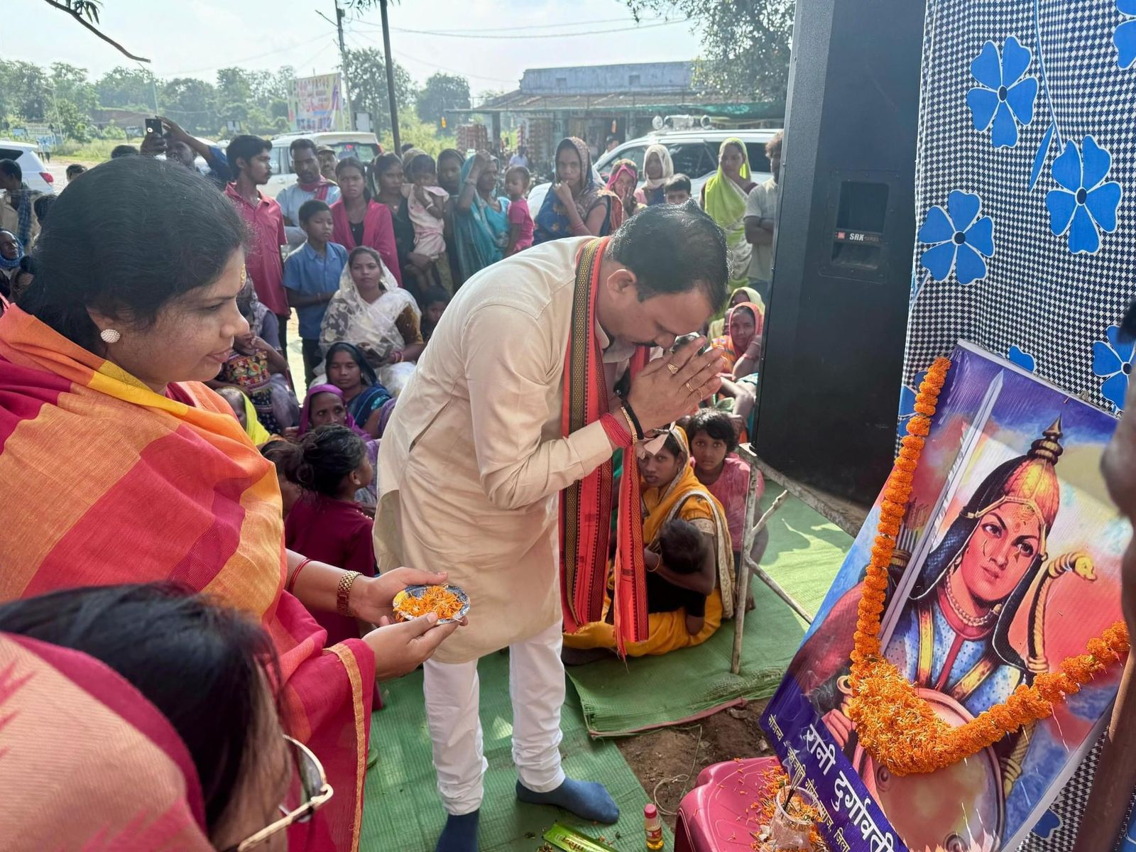 IMG-20241005-WA0005 नव गठित जनजाति गौरव समाज ने याद किया महारानी दुर्गावती को, समाज को प्रेरणा देने किया कार्यक्रम का आयोजन।