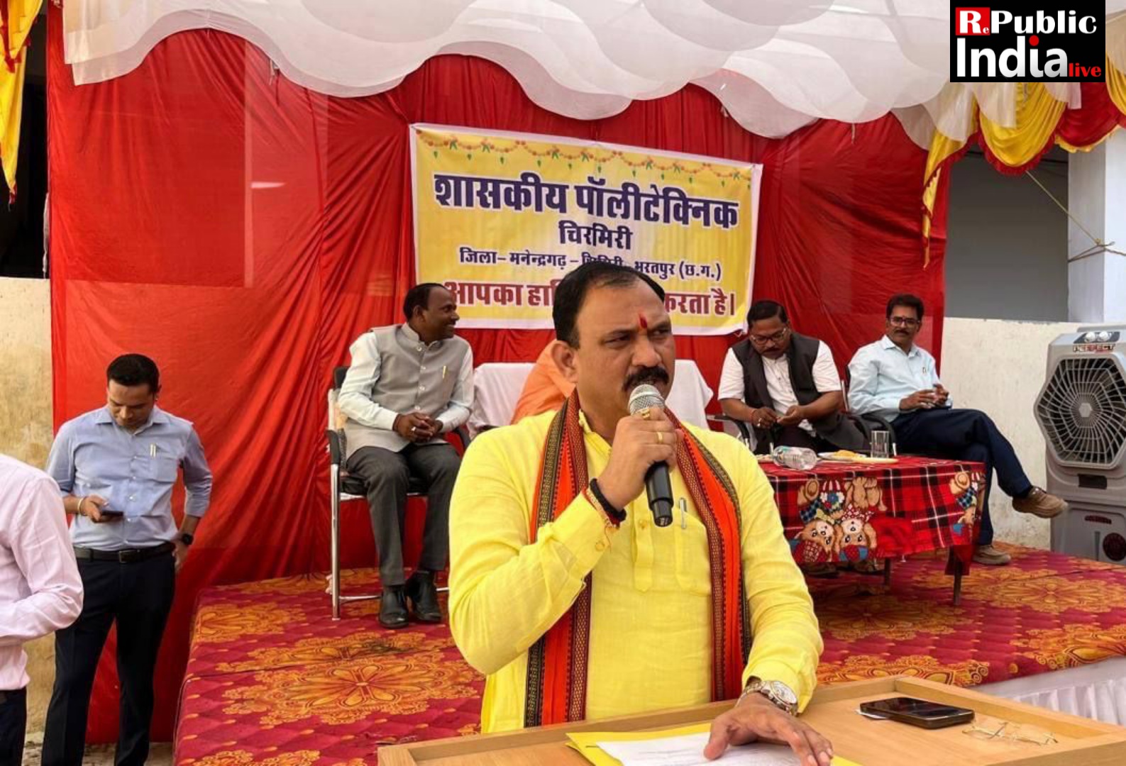 Picsart_24-10-04_23-02-17-777 आज से विधिवत शुरू हुआ चिरमिरी का शासकीय पालीटेक्निक कालेज।