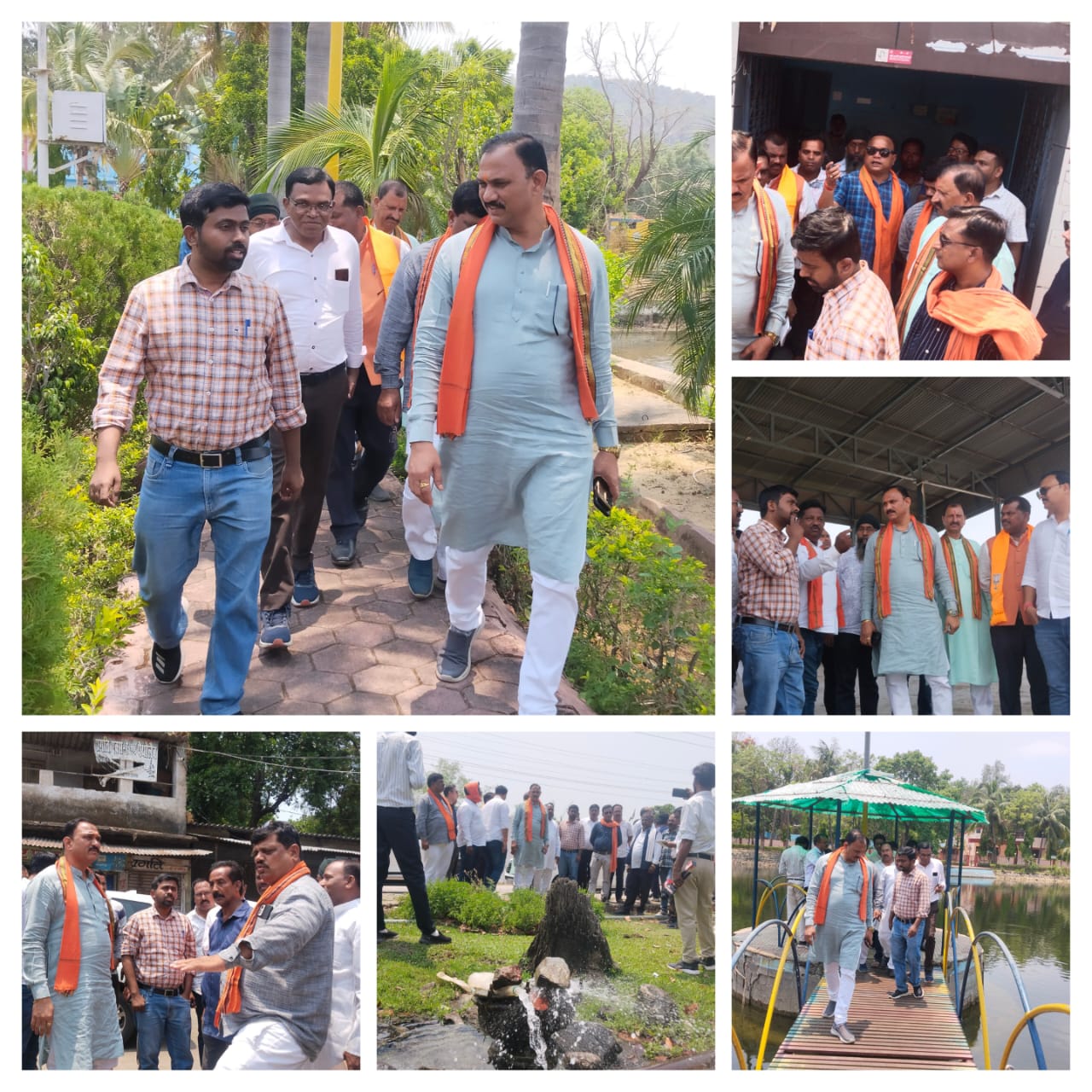 IMG-20250511-WA0011 पानी, सफाई के साथ विभिन्न योजनाओं तथा पर्यटन के लिए स्थानों का किया गया चिन्हांकन।