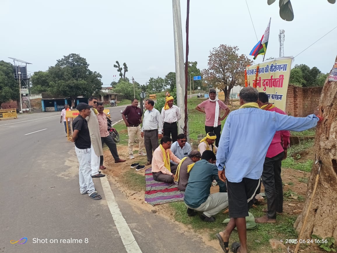 IMG-20250625-WA0002 ग्राम दूबछोला में गो ग़ पा द्वारा मनाया गया रानी दुर्गावती बलिदान दिवस।   