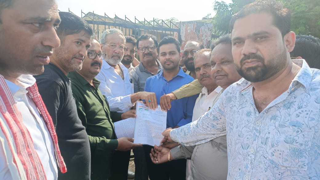 IMG-20250718-WA0001 भाजपा सरकार की जनविरोधी नीतियों के खिलाफ कांग्रेस का घेराव आंदोलन।