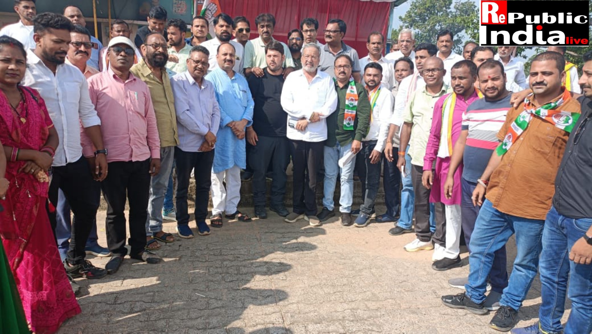 Picsart_25-07-19_00-38-01-964 भाजपा सरकार की जनविरोधी नीतियों के खिलाफ कांग्रेस का घेराव आंदोलन।