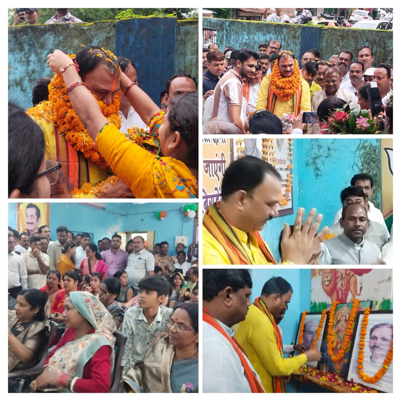 IMG-20250824-WA0007 मुख्यमंत्री साय और प्रदेश की जनता के विश्वास पर 100 प्रतिशत खरा उतरूंगा - श्याम बिहारी जायसवाल, कैबिनेट मंत्री।