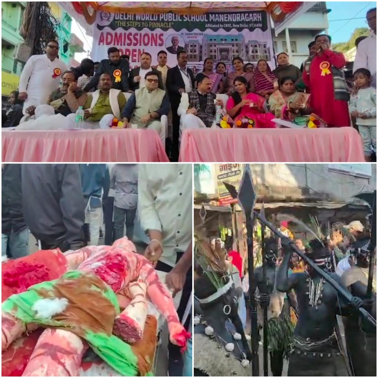 IMG-20251231-WA0009-1 रंग, रूप और रचनात्मकता से सजी नववर्ष की पूर्व संध्या, मनेन्द्रगढ़ में बहरूपिया महोत्सव ने जीवंत की लोक संस्कृति।