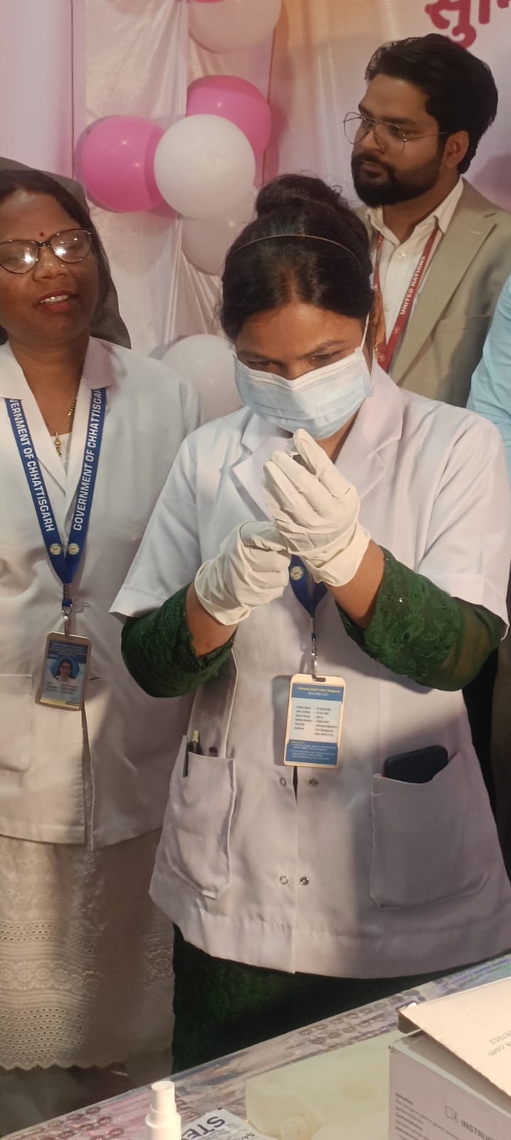 IMG-20260228-WA0012 खड़गवां से प्रदेश स्तरीय एचपीवी टीकाकरण अभियान का भव्य शुभारंभ।