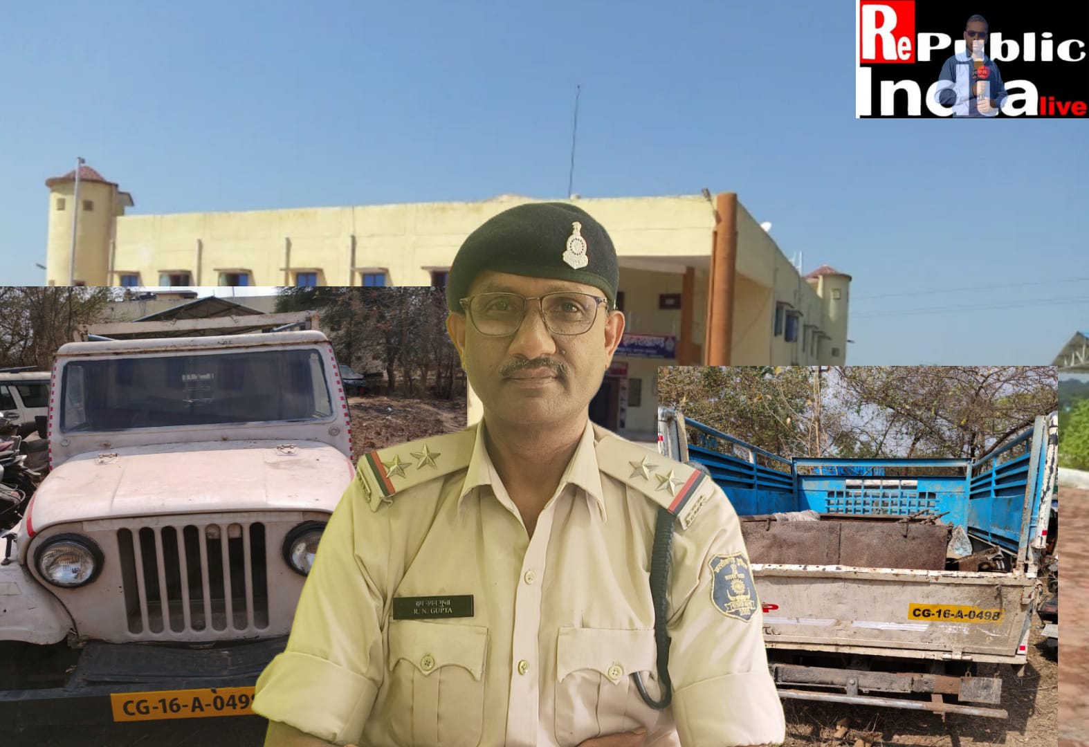 IMG-20260317-WA0000 झगराखाण्ड के पुलिस ने कबाड़ियों को किया गिरफ्तार ।