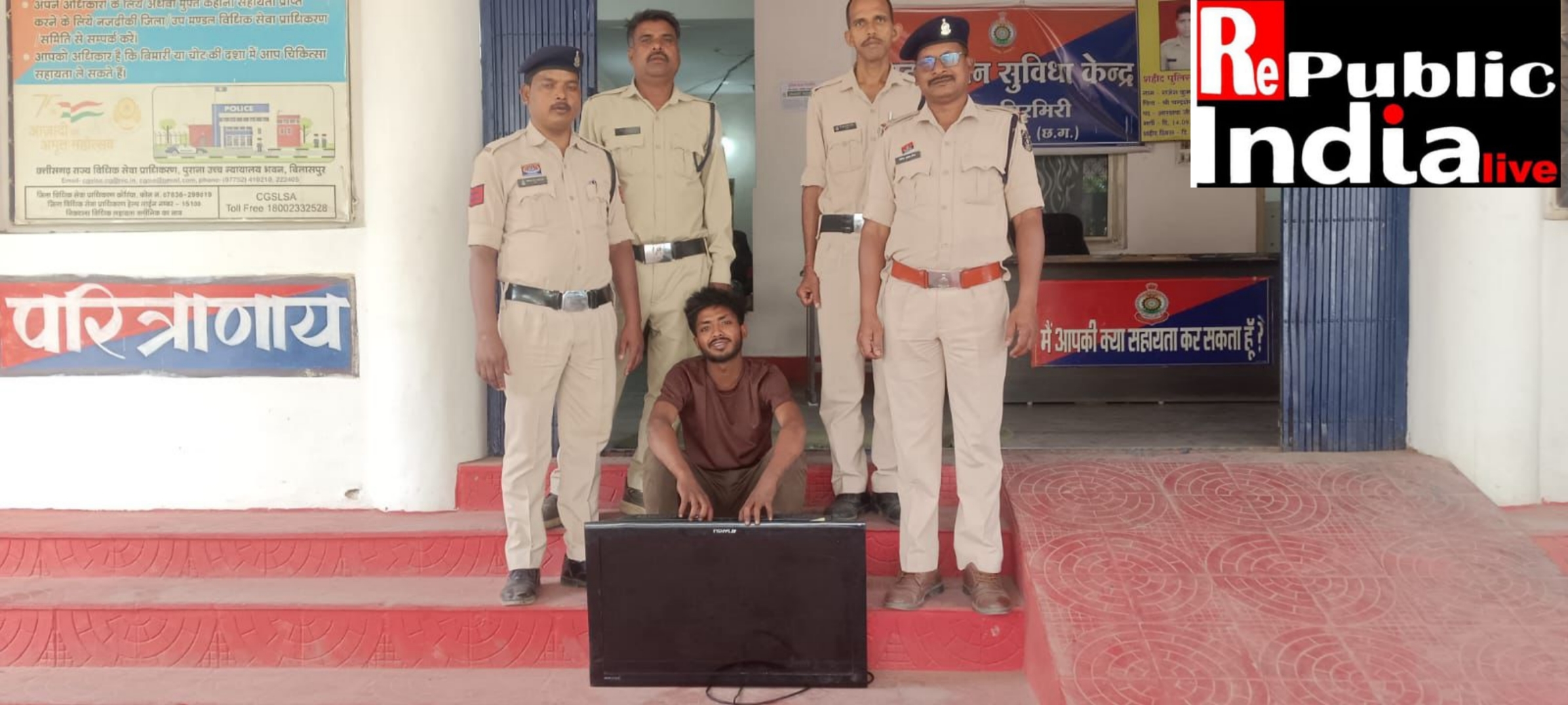 Picsart_26-04-08_15-24-49-370 चोरी की घटना का घंटों में खुलासा, आरोपी गिरफ्तार – 100% माल बरामद ।