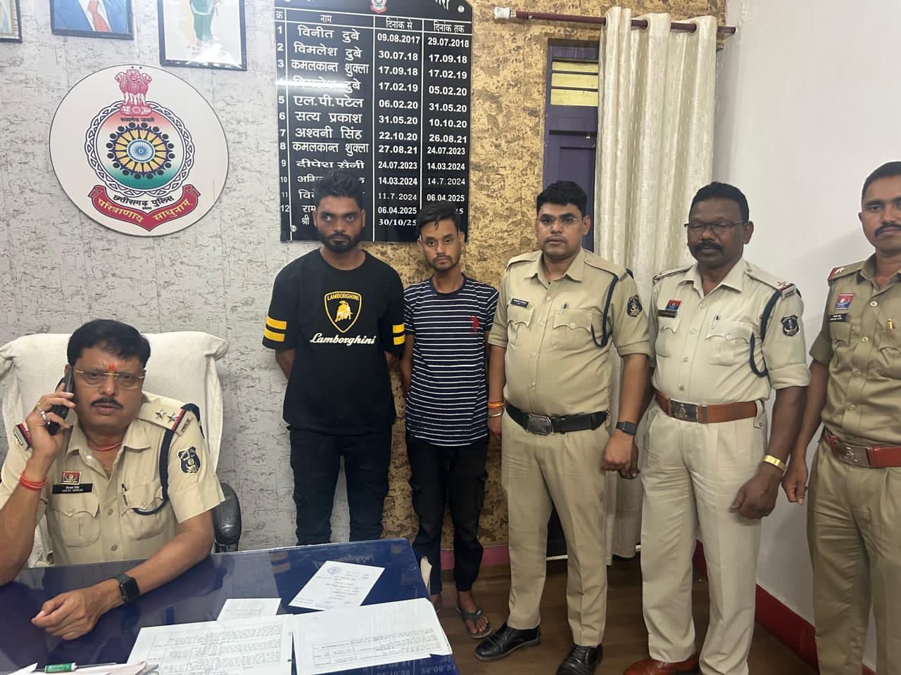 IMG-20260613-WA0007 चिरमिरी पुलिस की नशे के कारोबार पर बड़ी चोट : नशीले इंजेक्शन सप्लाई करने वाले दो आरोपी गिरफ्तार ।