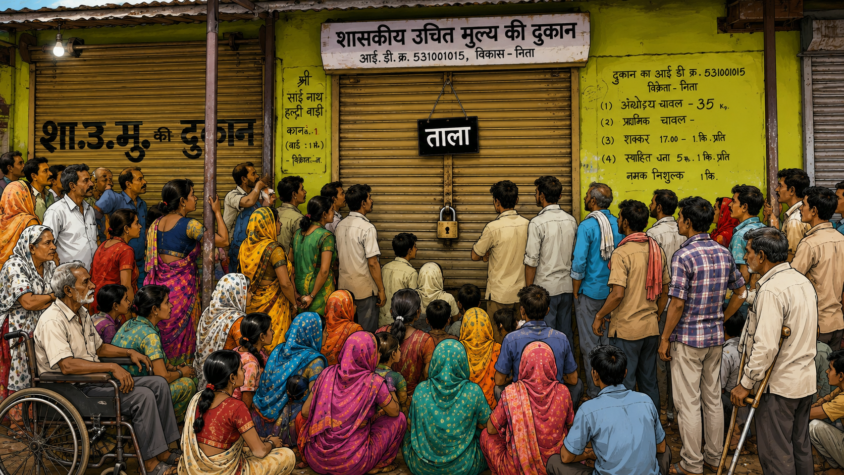file_0000000040f882078b01570e146408dd 17 जुलाई के आदेश के बाद भी नहीं बदली व्यवस्था! उचित मूल्य दुकान क्रमांक 1015 पर कार्रवाई अधर में, राशन को तरस रहे हितग्राही।